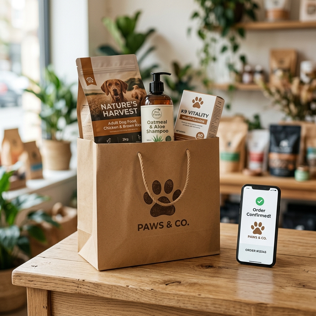 Order Summary and Local Pickup Package